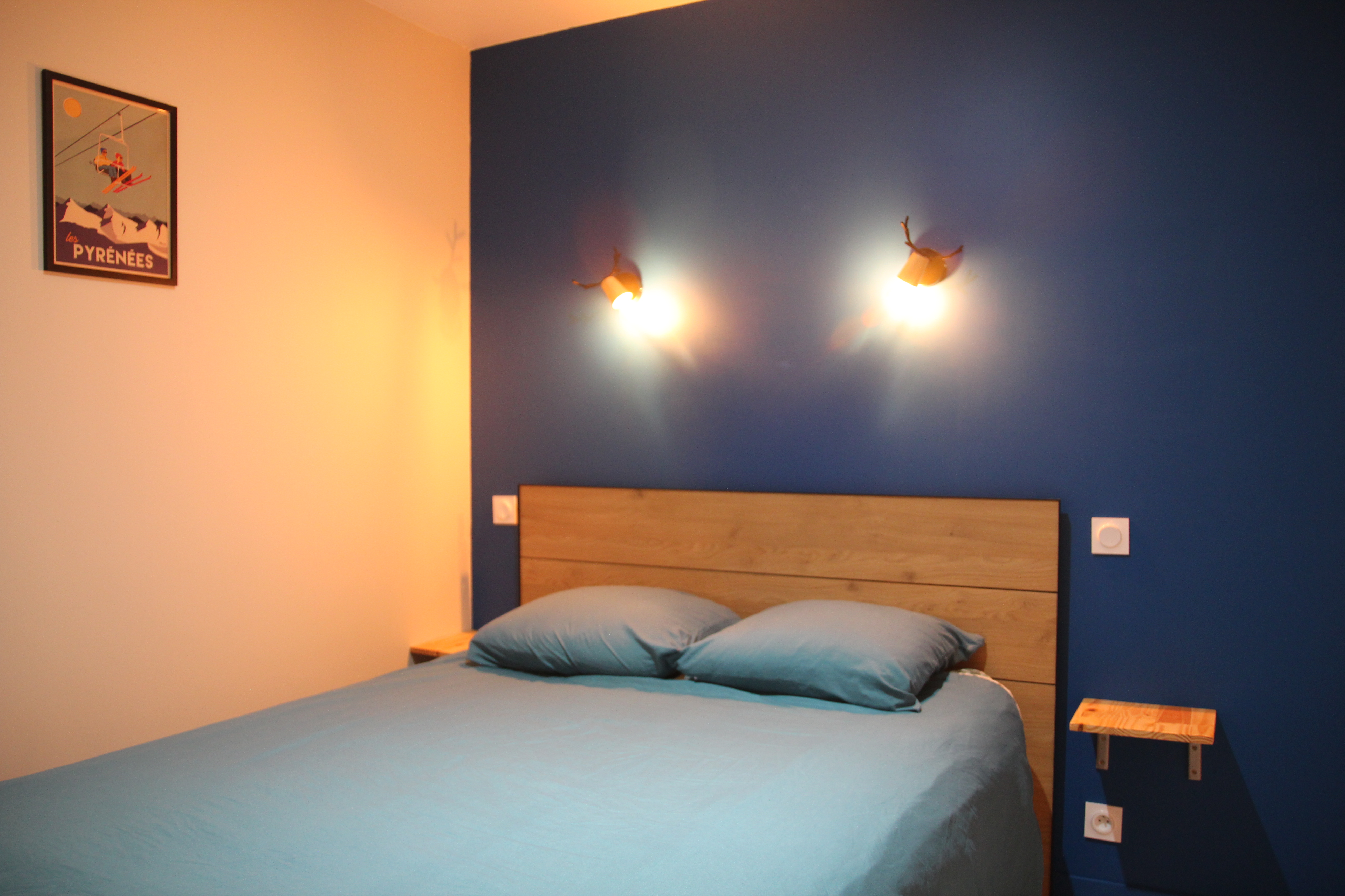 Chambre double confortable